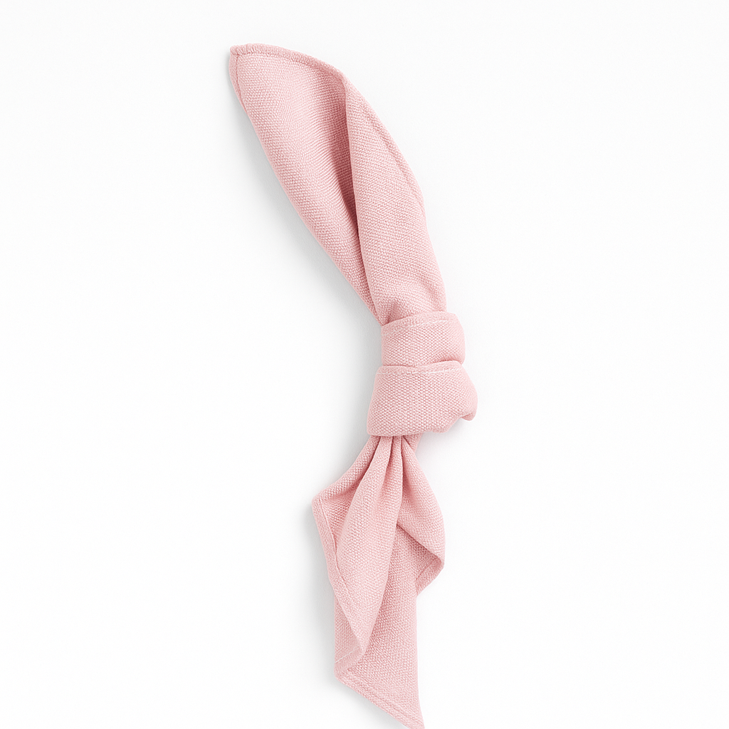 SERVILLETA DE TELA  DE LINO ROSITA BEBE