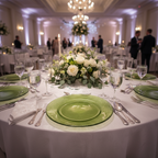 PLATO BASE VERDE TRANS