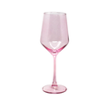 COPA DE VINO MENCIA COLOR ROSA MERAKY 460ML VIZCAINA